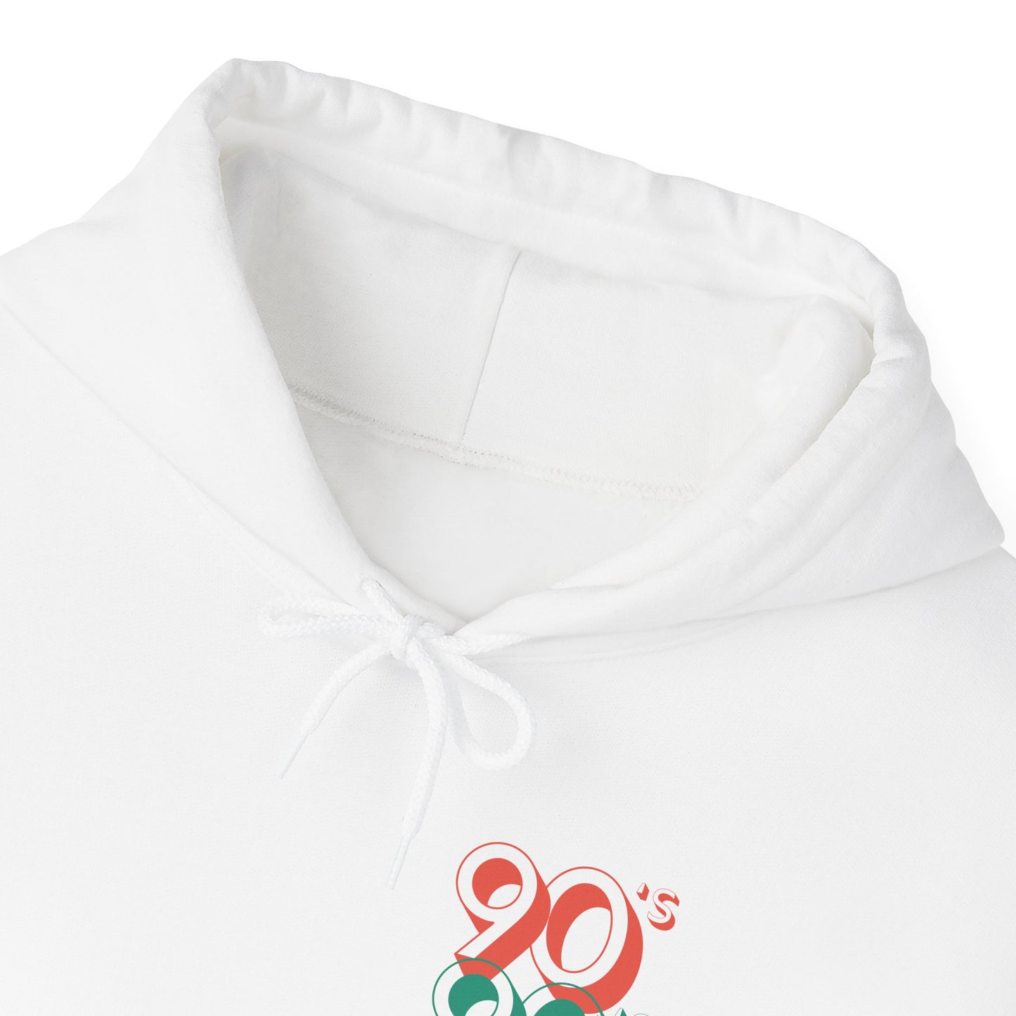 90's Retro Unisex Hooded Sweatshirt - Nostalgic Style and Comfort